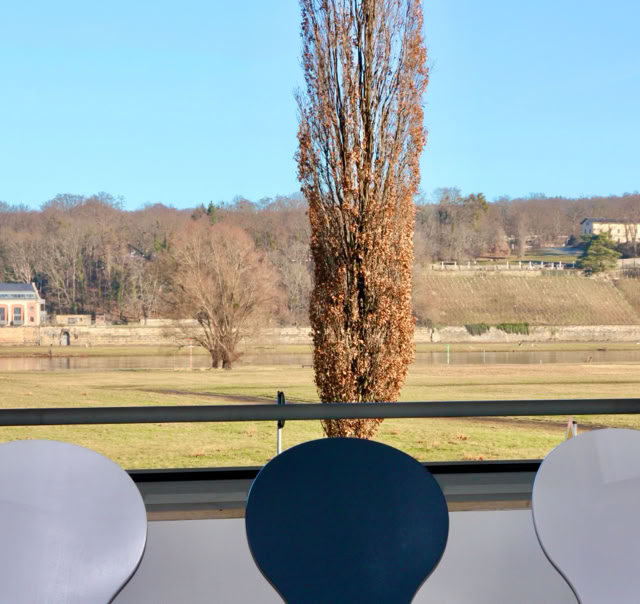 Blick aus dem Wartezimmer